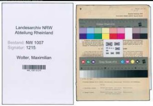 Entnazifizierung Maximilian Wolter , geb. 04.04.1891 (Spediteur)