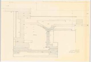 Grünflächen am Schulzentrum, Hilden: Berufsschule: Pausenhof Plattenverlegungsplan 1:100