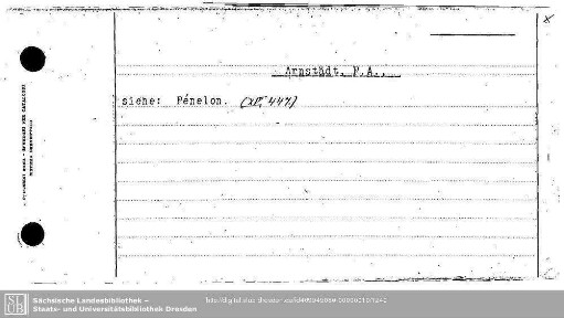 Arnstaedt, F. A.