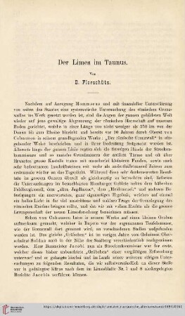 26: Der Limes im Taunus