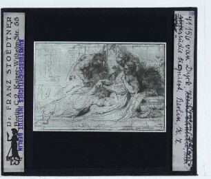 Dyck, Samson und Delila (Zeichnung) (Berlin KK 5396)