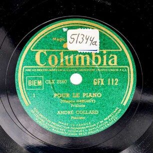 Pour le piano