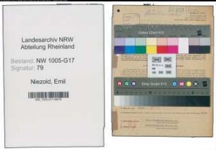 Entnazifizierung Emil Niezold , geb. 30.09.1895 (Abtl.Leiter)