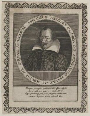 Bildnis des Anselm Casimir Wamboldt von Umbstatt, Erzbischof von Mainz
