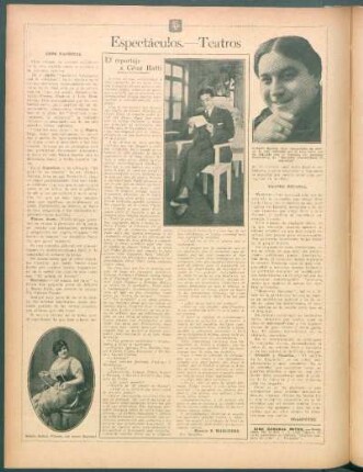 El reportaje a César Ratti