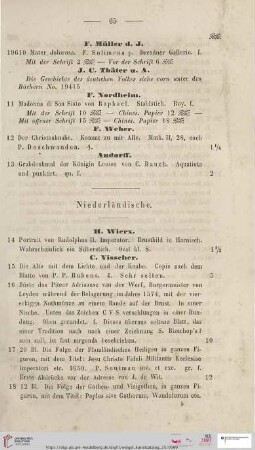 Niederländische (Nr. 14 - 29)