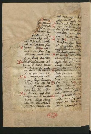 Bruchstück einer Sammlung kirchlicher Poesien für das ganze Jahr