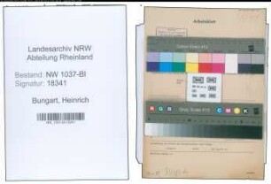 Entnazifizierung Heinrich Bungart , geb. 23.07.1909 (Polizeibeamter)