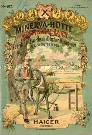 Katalog über landwirtschaftliche Maschinen Nr. 167