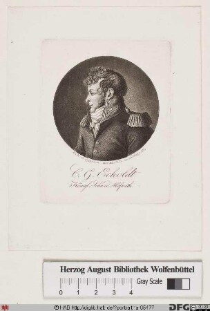 Bildnis Christian Gottlieb (Baron von Eckoldstein) Eckoldt