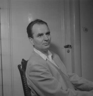 Porträt des Komponisten Dr. Gerhard Becker : Porträt von Gerhard Becker