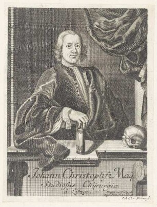Bildnis des Johann Christoph May