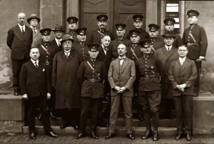 Abschied Polizeihauptmann Müller 1929