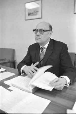 BNN-Interview mit Bürgermeister Prof. Dr. Gerhard Seiler zum Doppelhaushalt 1979/1980