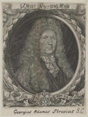 Bildnis des Georgius Adamus Struvius