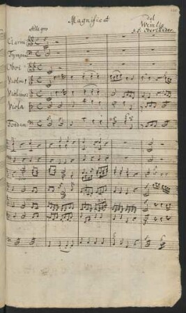 Meine Seele erhebet den Herrn; V (2), Coro, orch