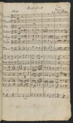 Meine Seele erhebet den Herrn; V (2), Coro, orch