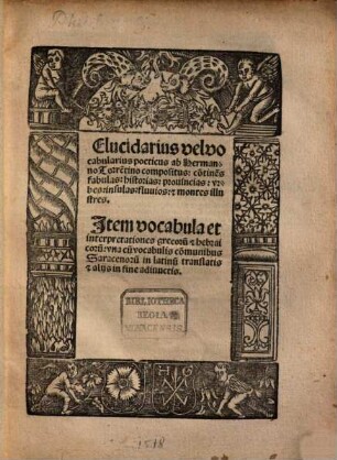 Elucidarius vel vocabularius poeticus
