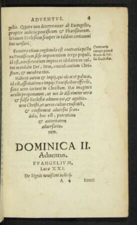 Dominica II. Adventus.