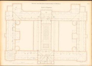 Regierungsgebäude, Breslau: Grundriss DG 1:100