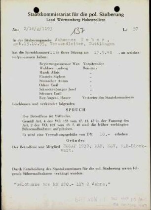 Weber, Johannes
