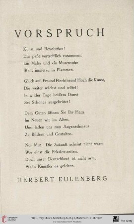 Vorspruch