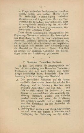 F. Deutscher Techniker-Verband
