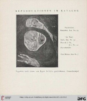 Reproduktionen im Katalog
