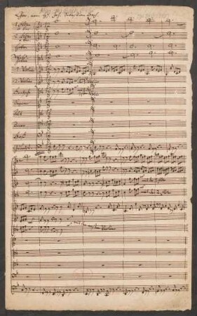 Schmücke dich o liebe Seele. Auszüge; Coro, orch; F-Dur; BWV 180; BC A 149