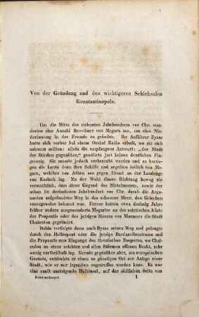Konstantinopel und seine Umgebungen malerisch und geschichtlich dargestellt