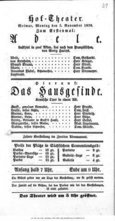 Das Hausgesinde