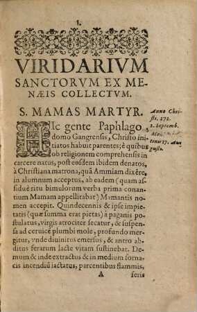 Opvscvla Sacra Matthaei Raderi E Societ: Iesv : Viridarii Sanctorvm Partes Tres; Avla Sancta; S. Ioann: Climaci Liber Ad Pastorem; Syntagma De Statv Morientivm, Cum Dvabvs Odis; Recognita paßimq[ue] aucta