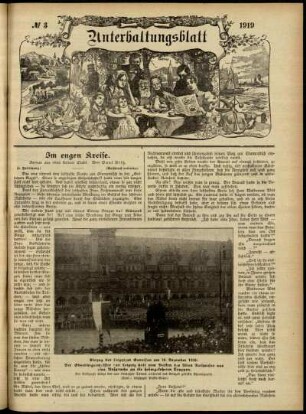 Ausgabe vom Sonntag, den 19. Januar 1919.