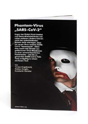 Broschüre "Phantom-Virus 'SARS-CoV-2'"