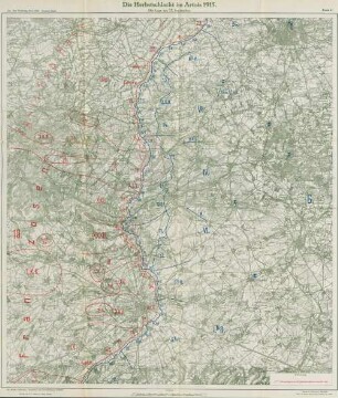 Karte 4. Die Herbstschlacht im Artois 1915. Die Lage am 25. September.