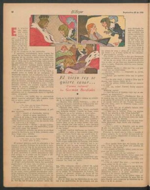 El viejo rey se quiere casar... : Cuento infantil