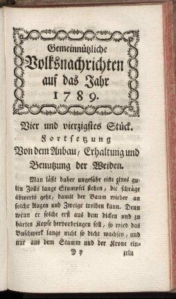 Vier und vierzigstes Stück