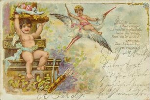Amor, dir sei ein Loblied gesungen [...]