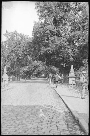 Theresienstadt. Straße zur Kleinen Festung