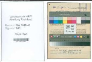 Entnazifizierung Karl Stock , geb. 18.04.1911 (Polizist)