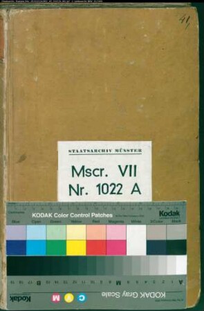 Urkundenabschriften und Nachrichten über das Kloster S. Aegidii in Münster, gesammelt durch Joseph Niesert