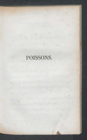 Des poissons.