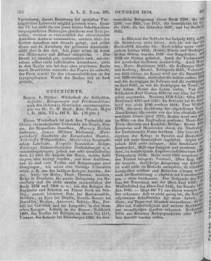 Streit, F. W.: Wörterbuch der Schlachten, Gefechte, Belagerungen und Friedensschluesse. Berlin: Mittler 1831