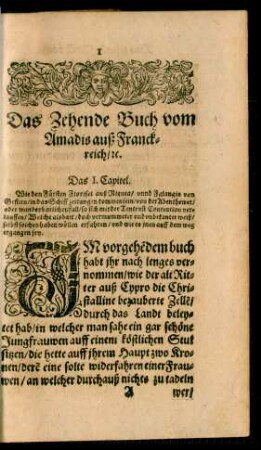 Das Zehende Buch vom Amadis auß Frankreich/ c.