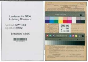 Entnazifizierung Albert Broschart , geb. 17.02.1894 (Fahrer)