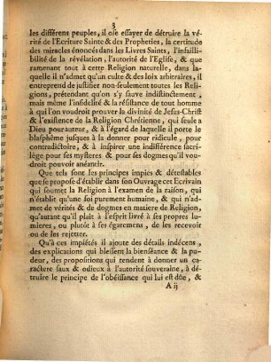 Arrest De La Cour De Parlement, Qui condamne un Imprimé ayant pour titre, Emile, ou de l'Education; par J. J. Rousseau, imprimé à la Haye.... M. DCC. LXII. à être lacéré & brûlé par l'Exécuteur de la Haute-Justice : Extrait Des Registres Du Parlement. Du 9 Juin 1762.