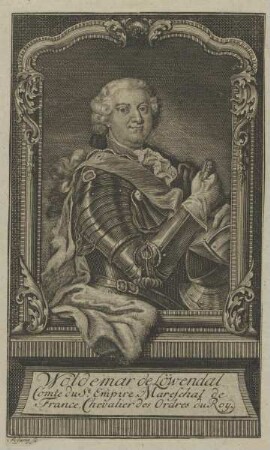 Bildnis des Wöldemar de Löwendal