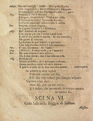 Scena VI. / Sechster Auftritt