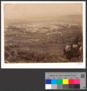 Tlemcen. Vue générale prise du Marabout de Lella Setti