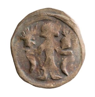 Münze, Pfennig, um 1370 (1323-1373)